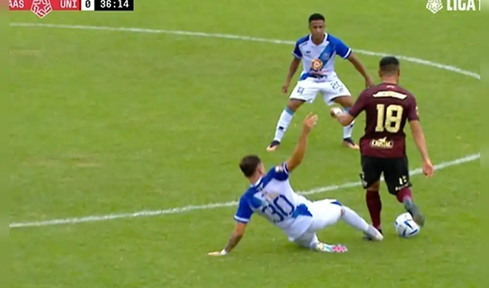 Rodrigo Ureña llegó a Universitario en el 2023. Foto y video: Liga 1