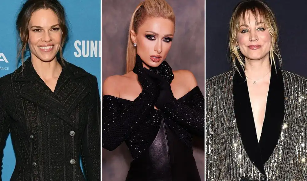 Paris Hilton, Hilary Swank y otras famosas que se convirtieron en mamás este 2023. Foto: composición LR