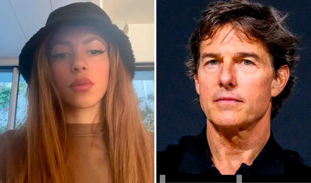 Shakira y su reciente encuentro público con Tom Cruise. Foto: composición LR/Instagram/Shakira/difusión