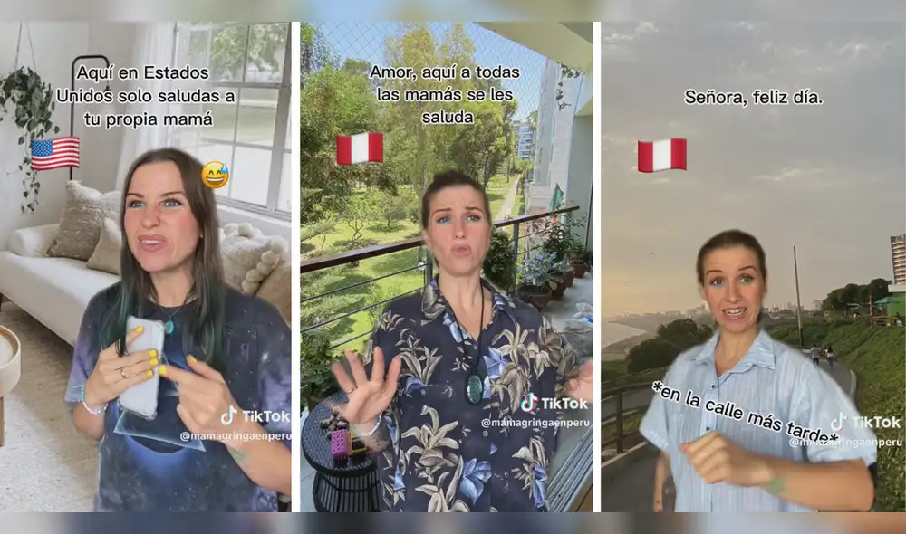 Usuarios la saludan por esta fecha especial. Foto: composición LR/ TikTok/@mamagringaenperu