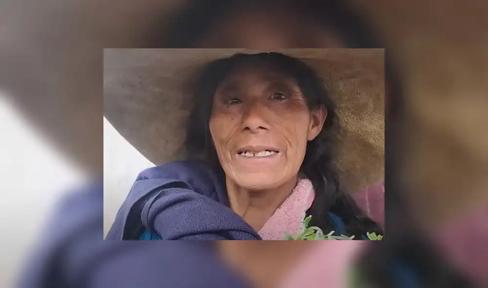 Mujer recorre las calles de Huamachuco para vender sus ramas y productos naturales. Foto y Video: HCO TV Mujer recorre las calles de Huamachuco para vender sus ramas y productos naturales. Foto y Video: HCO TV