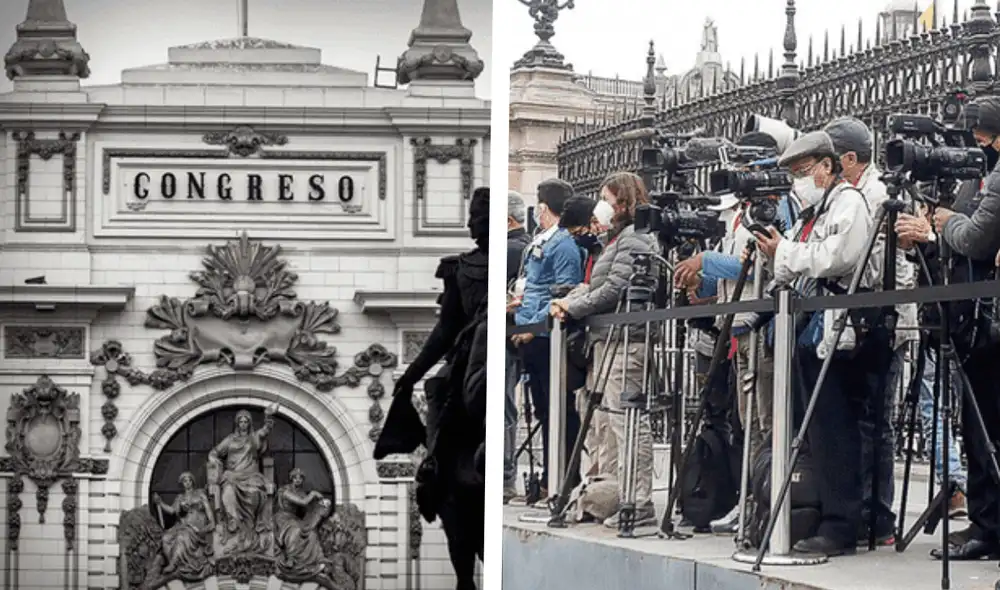 Documento advierte una regulación imprecisa de los delitos contra el honor tales como la injuria, calumnia y difamación. Foto: composición LR/Congreso/La República
