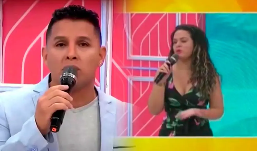 Néstor Villanueva demandará nuevamente a Flor Polo por difamación. Foto: composición LR/captura América TV - Video: