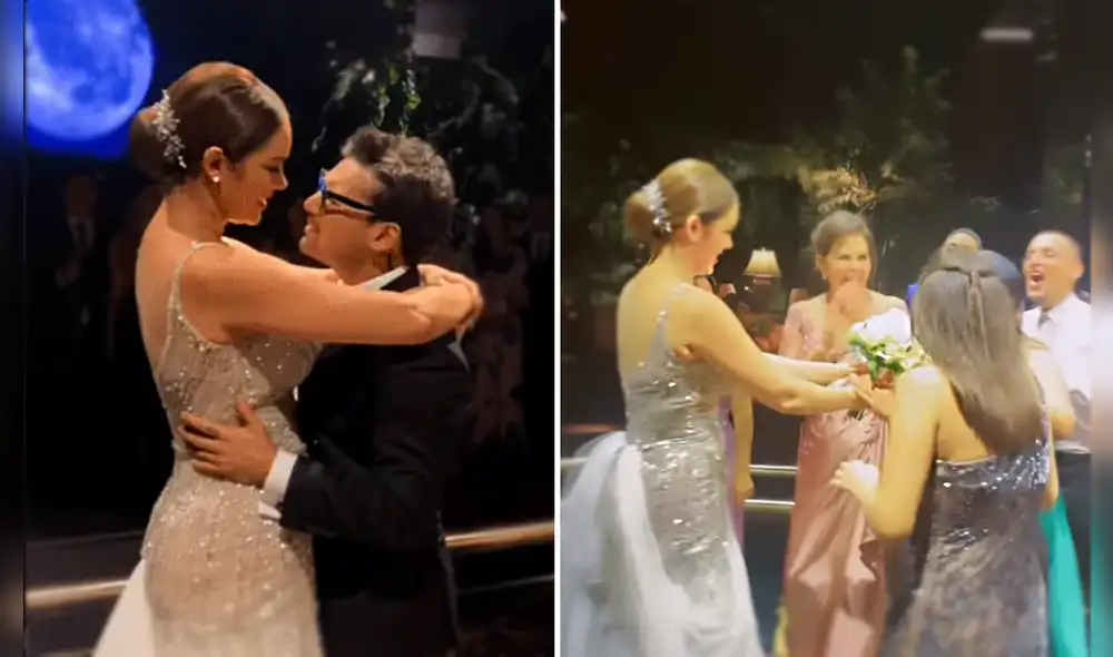 Una conocida actriz, amiga de la presentadora, se llevó el bouquet de la novia en el matrimonio. Foto: composición LR/Instagram Una conocida actriz, amiga de la presentadora, se llevó el bouquet de la novia en el matrimonio. Foto: composición LR/Instagram