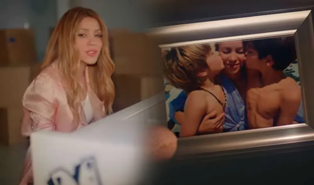 Shakira dedicó "Acróstico" a sus hijos. Foto: captura/YouTube