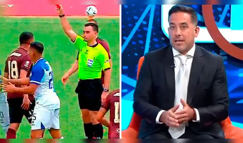 Del Portal analizó el Universitario vs. Alianza Atlético bajo una óptica peculiar. Foto: captura de Liga 1 Max/Fútbol en América