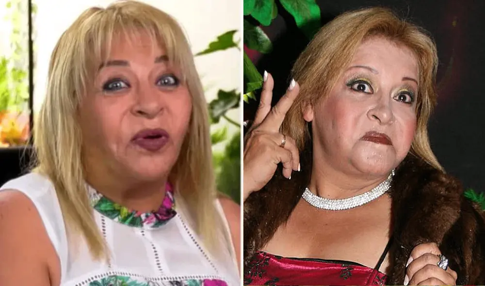 Zelma Gálvez y Carlos Álvarez en una escena de "La vacuna del humor". Foto: captura Willax Zelma Gálvez y Carlos Álvarez en una escena de "La vacuna del humor". Foto: captura Willax