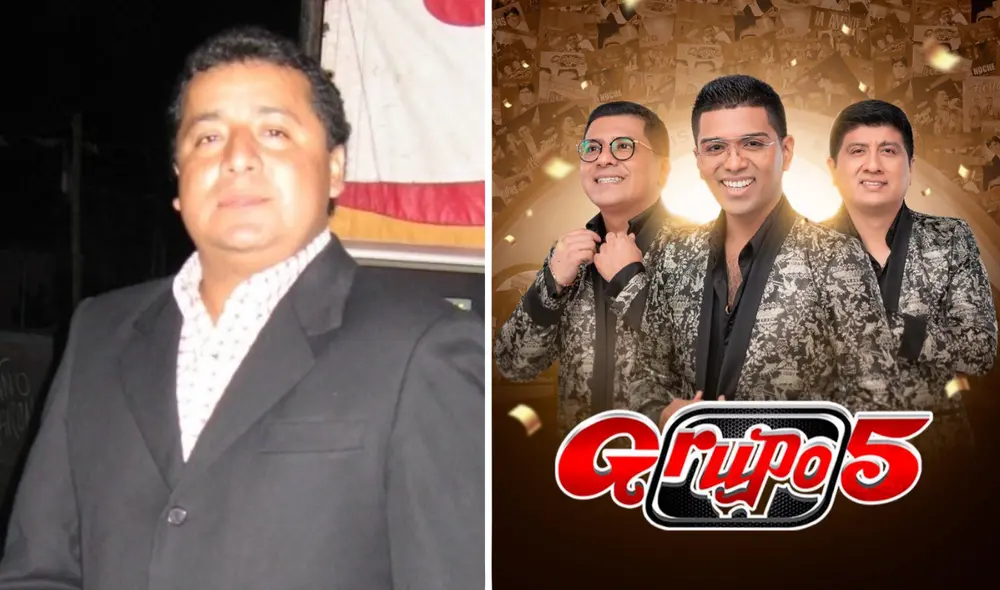 Toño Sosaya fue el vocalista del Grupo 5 durante muchos años. Foto: composición LR/Grupo 5/Facebook/Toño Sosaya