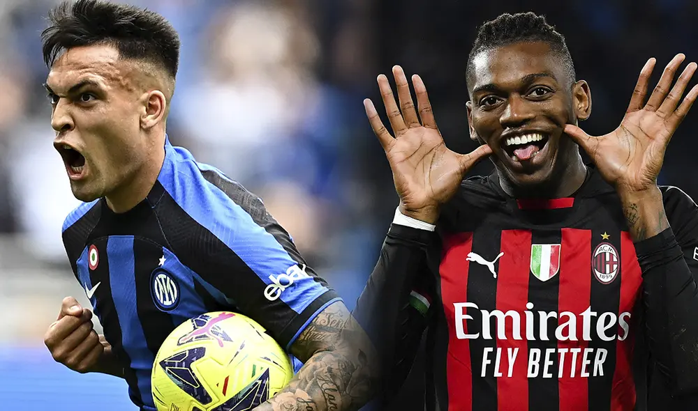 Inter vs. AC Milan: solo uno pasará a la final de la UEFA Champions League 2022-23. Foto: composición LR/AFP Inter vs. AC Milan: solo uno pasará a la final de la UEFA Champions League 2022-23. Foto: composición LR/AFP