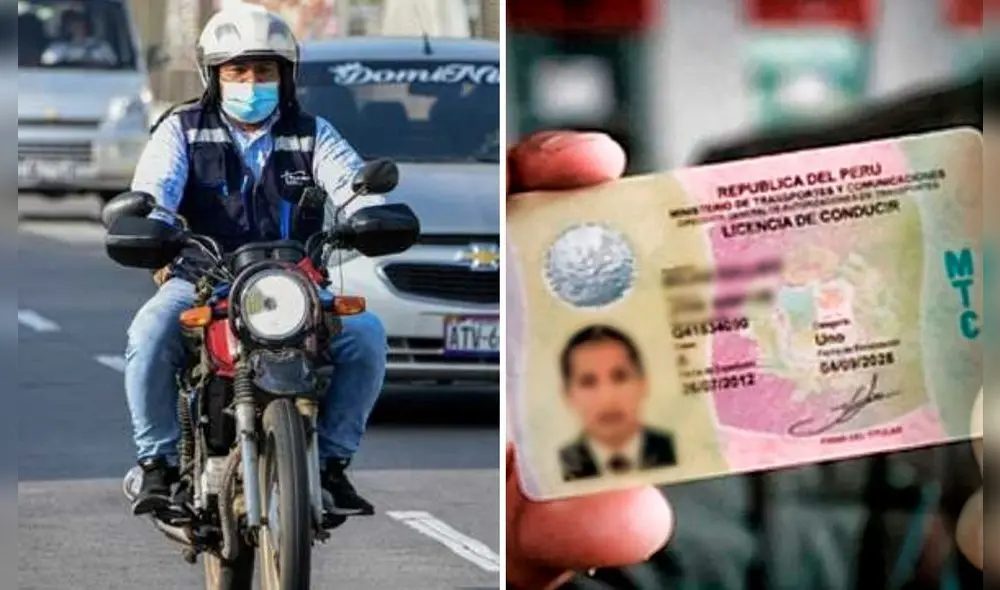 Conoce los plazos para renovar tu licencia de conducir de moto vencida este 2023. Foto: composición LR/MTC