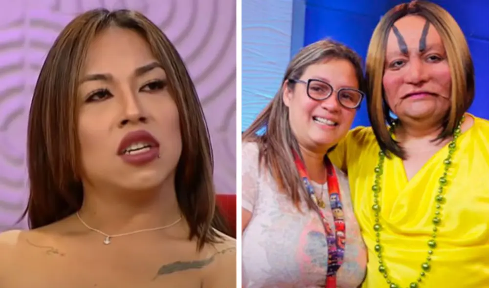 Dayanita afirma que nunca habló mal de Jorge Benavides y su elenco. Foto: composición LR/captura de ATV/Instagram