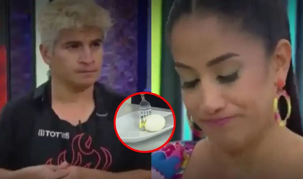 Miguel Vergara no logró presentar correctamente los huevos a la rusa' Foto: composición LR/captura de Latina - Video: Latina