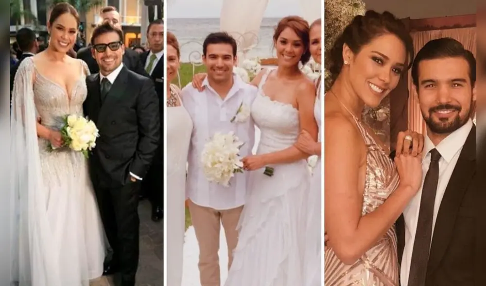 Karen Schwarz y Ezio Oliva se casaron por tercera vez el último 13 de mayo. Foto: composición LR/ElPopular/Instagram/KarenSchwarz Karen Schwarz y Ezio Oliva se casaron por tercera vez el último 13 de mayo. Foto: composición LR/ElPopular/Instagram/KarenSchwarz