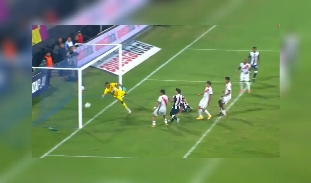 Carlos Zambrano anotó su segundo gol oficial con Alianza Lima. Foto: captura Liga 1 Max - Video: Liga 1 Max