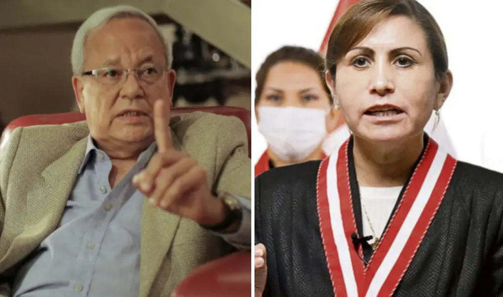 César Hildebrandt criticó a Patricia Benavides por no exponer sus trabajos de maestría y doctorado. Foto: composición La República