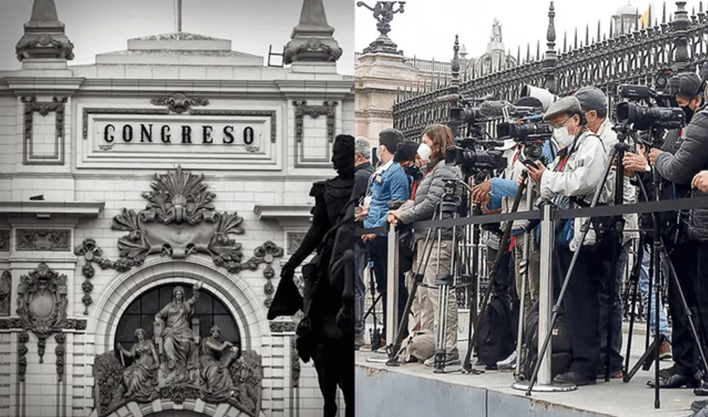 Asociación Nacional de Periodistas rechaza propuestas del Congreso contra la libertad de expresión. Foto: composición LR/Congreso Asociación Nacional de Periodistas rechaza propuestas del Congreso contra la libertad de expresión. Foto: composición LR/Congreso