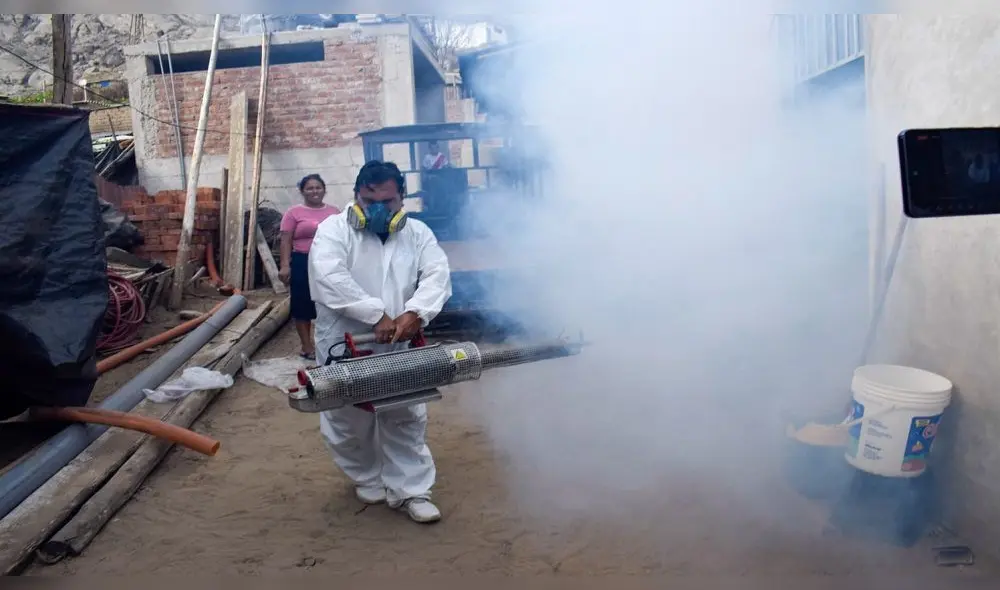 Jaime Nombera manifestó que se fumigarán 35.000 viviendas, debido al dengue. Foto: La República