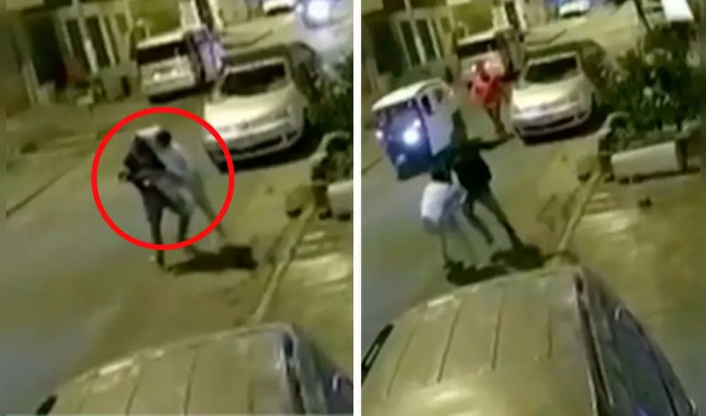 Tras este hecho, el menor terminó con cortes en el cuerpo. Foto: composición LR/capturas de Panamericana TV