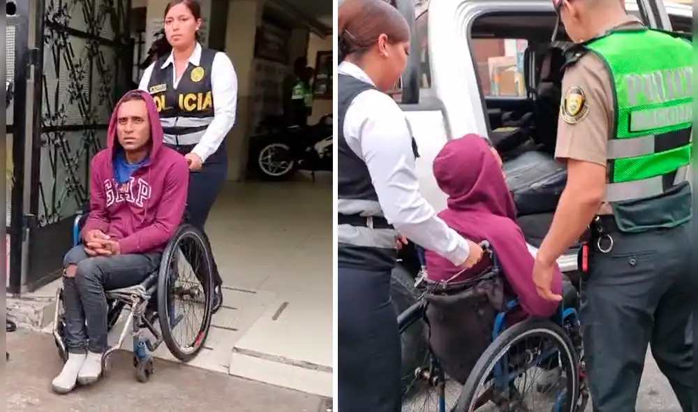 Según la PNP, el delincuente fingía vender caramelos para robar a transeúntes de San Martín de Porres. Foto: composición LR / Omar Coca - La República. Video:  Omar Coca - La República