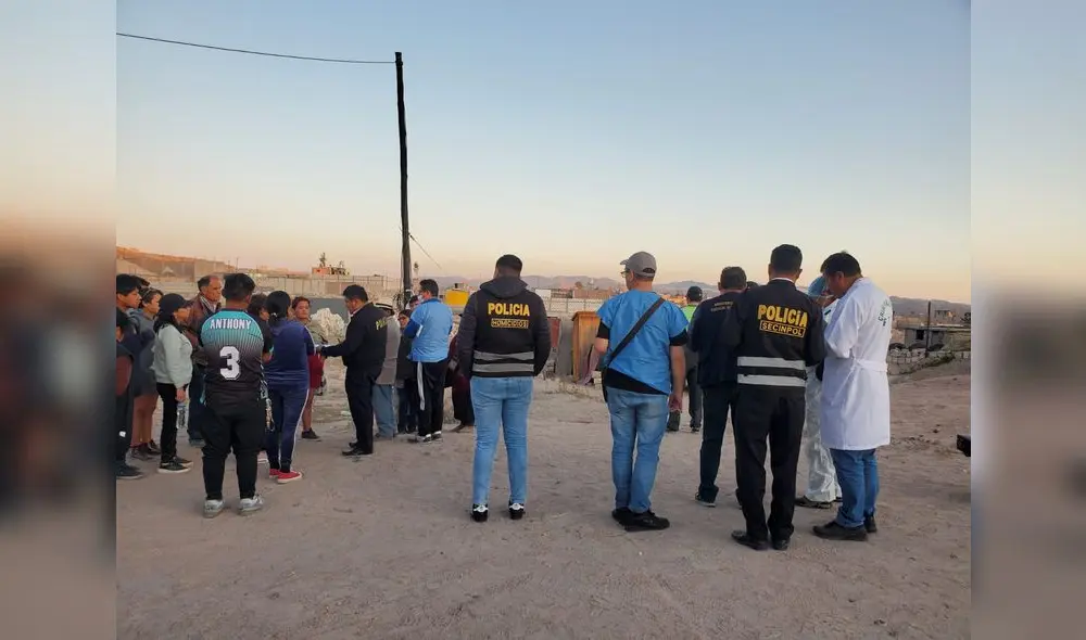Presunto homicidio se registró en Cerro Colorado, Arequipa. Foto: Leonela Aquino/La República Presunto homicidio se registró en Cerro Colorado, Arequipa. Foto: Leonela Aquino/La República