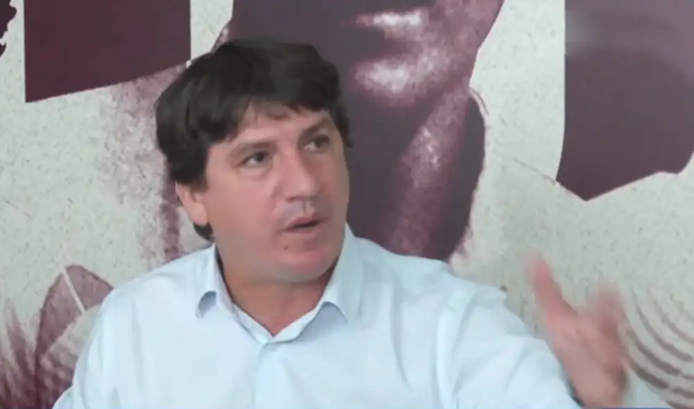 Jean Ferrari brindó una conferencia de prensa en Campo Mar. Foto: captura de GolPerú - Video: GolPerú