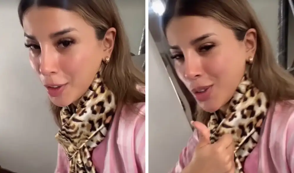 Yahaira Plasencia contó también que sufre de un resfriado debido al cambio de clima en Lima. Foto: composición LR/Instagram/Yahaira Plasencia - Video: 'Patrona'/Instagram