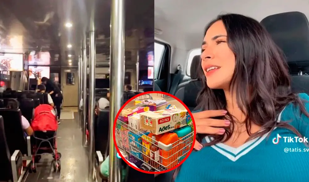 La joven hace las compras entre una a dos veces al mes. Foto: composición LR/capturas de TikTok/@Tatis.SV - Video: @Tatis.SV/TikTok La joven hace las compras entre una a dos veces al mes. Foto: composición LR/capturas de TikTok/@Tatis.SV - Video: @Tatis.SV/TikTok