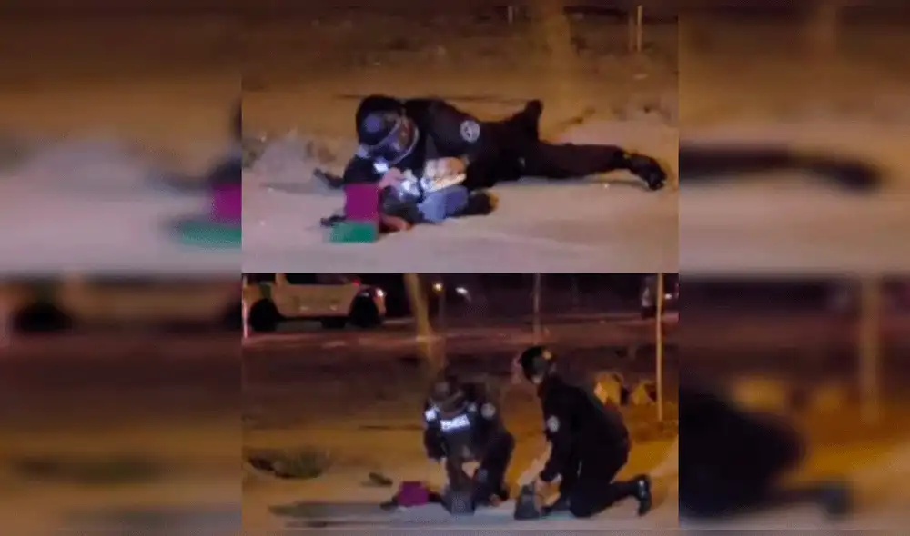 La captura tuvo lugar en la avenida Alfredo Mendiola. Foto: captura Exitosa Video: Exitosa