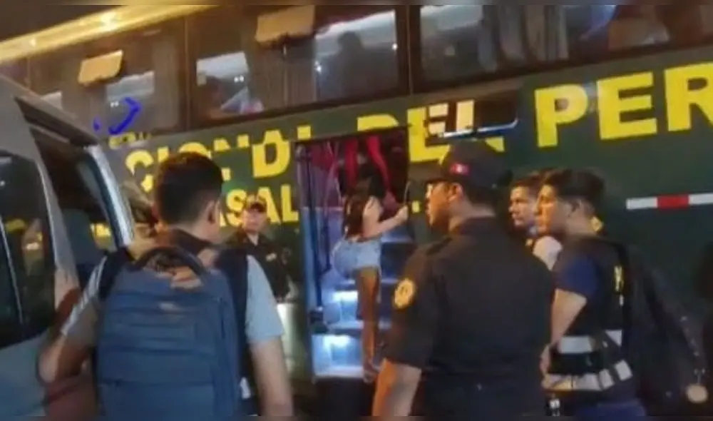 De las 115 mujeres rescatadas, 70 son venezolanas, 32 peruanas, 8 colombianas y 5 ecuatorianas. Foto: PNP