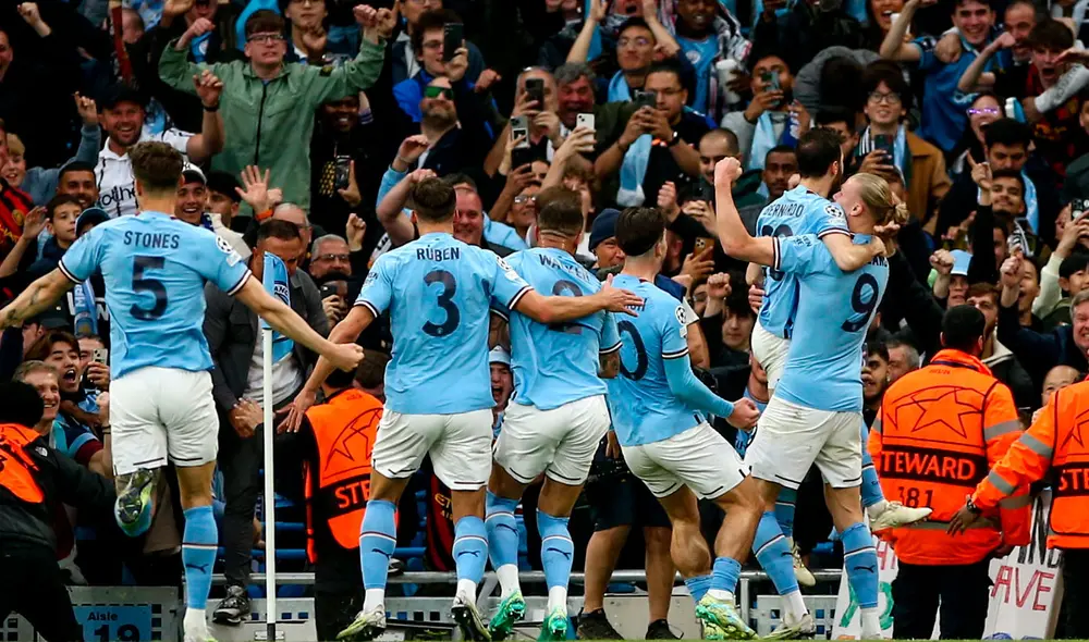 Los ciudadanos clasificaron a su segunda final de Champions League. Foto: EFE Los ciudadanos clasificaron a su segunda final de Champions League. Foto: EFE