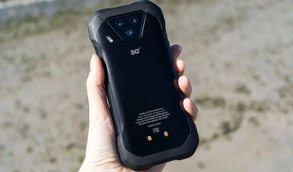 Así luce el Kyocera DuraForce Ultra 5G. Foto: The Verge