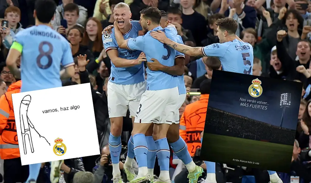 Manchester City goleó 5-1 en el global al Real Madrid y jugará la final de la Champions League. Foto: composición LR/EFE Manchester City goleó 5-1 en el global al Real Madrid y jugará la final de la Champions League. Foto: composición LR/EFE