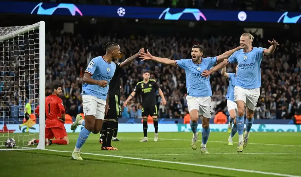 Manchester City jugará la final ante Manchester City en Estambul. Foto: AFP Manchester City jugará la final ante Manchester City en Estambul. Foto: AFP