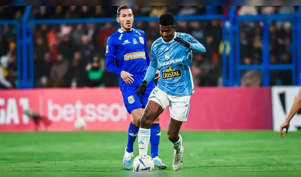 Sporting Cristal ganó con un tanto de Leandro Sosa a Binacional por el partido pendiente del Torneo Apertura 2023. Foto: Sporting Cristal