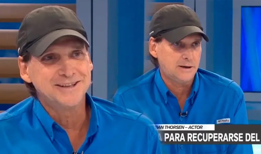 Jaime Chincha felicitó a Christian Thorsen por su valentía para afrontar su enfermedad. Foto: composición/captura Canal N Jaime Chincha felicitó a Christian Thorsen por su valentía para afrontar su enfermedad. Foto: composición/captura Canal N