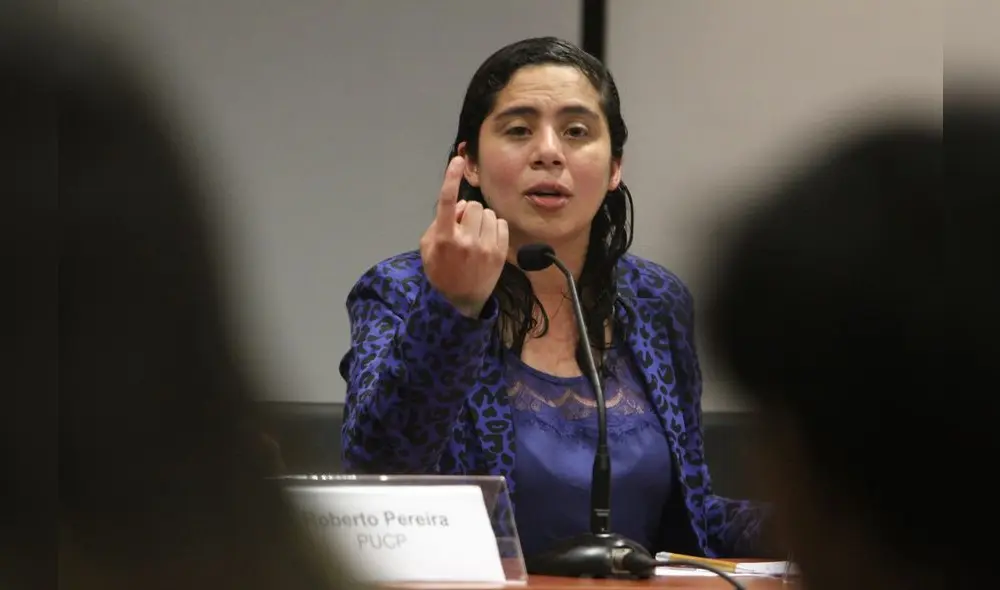 Presidenta de ANP espera que esta ley no pase. Foto: La República Presidenta de ANP espera que esta ley no pase. Foto: La República