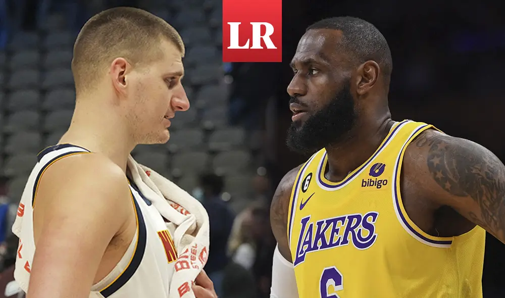 Nuggets vs. Lakers: los de Denver ganaron el primer juego de playoffs de NBA. Foto: composición LR/AFP