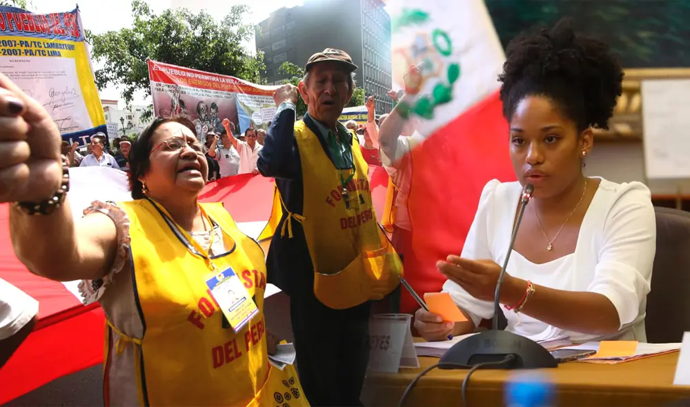 Comisión de Economía aprobó por unanimidad precisión en la ley de devolución de dinero a exfonavistas. Foto: composición LR