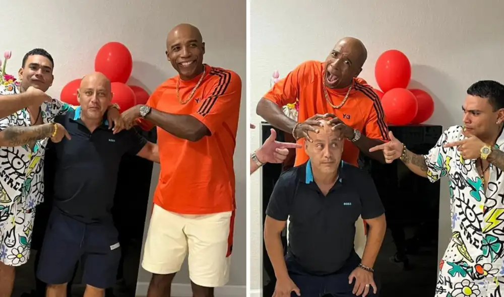 'Cuto' Guadalupe viaja a Miami tras ampay de su expareja con un hombre desconocido. Foto: composición LR/Instagram