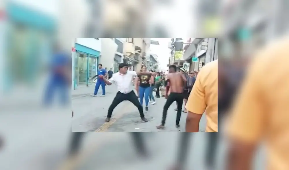 Hecho se produjo en el pasaje Elias Aguirre. Foto y video: Exitosa Chiclayo