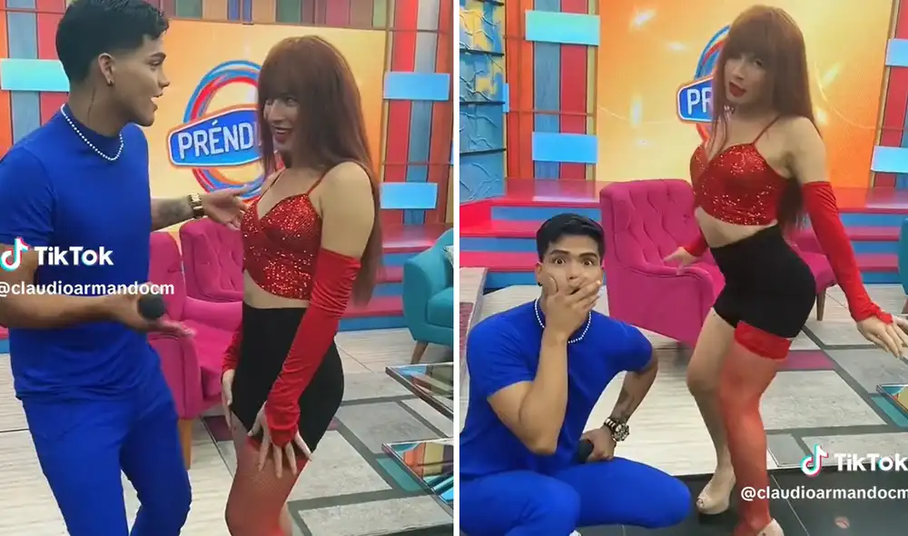 Video tiene 17.000 reacciones en TikTok. Foto: composición LR/ Claudio Armando   Video: Claudio Armando-TikTok