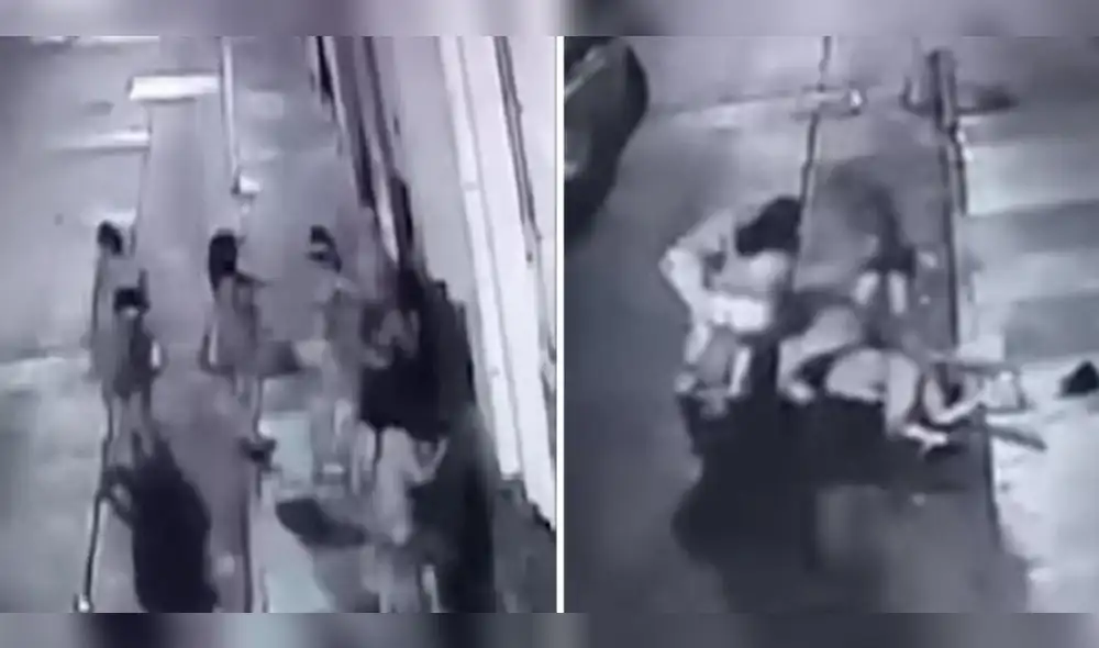 El ladrón escapó tras verse acorralado. Foto: composición LR/captura de Panamericana - Video: Panamericana El ladrón escapó tras verse acorralado. Foto: composición LR/captura de Panamericana - Video: Panamericana