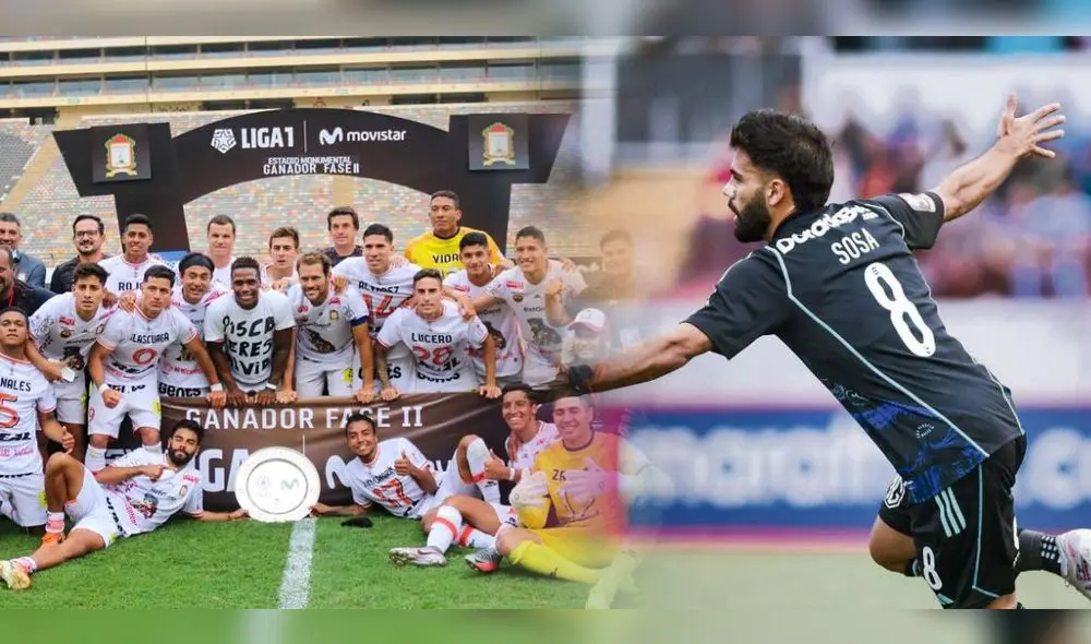 Leandro Sosa fue campeón de la fase 2 con Ayacucho FC en 2020, justamente ante Sporting Cristal. Foto: composición LR/archivo GLR