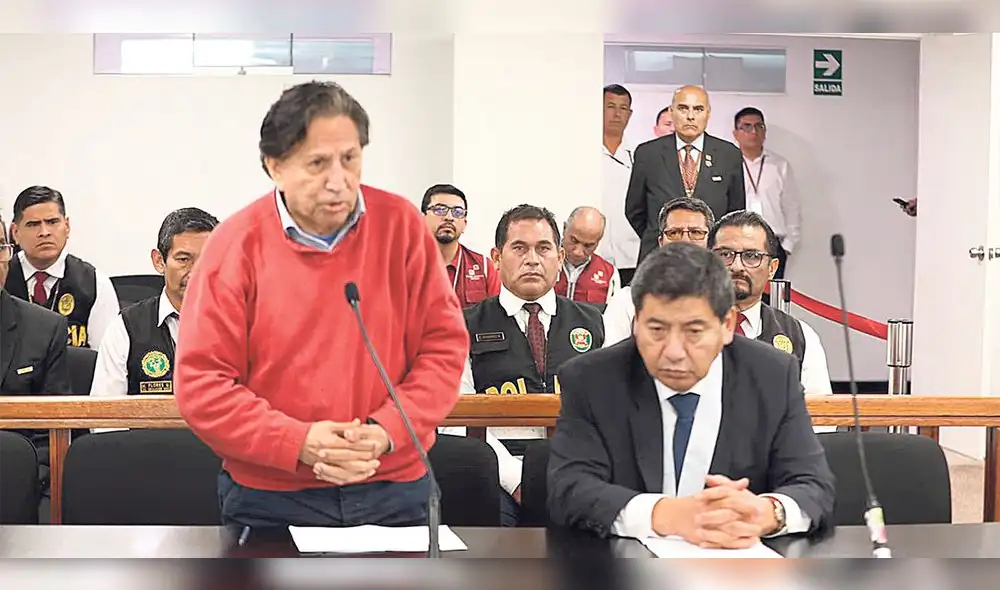Audiencias. Los jueces buscan que Alejandro Toledo comparezca a juicio por Interoceánica antes de concluir este año 2023. Foto: difusión