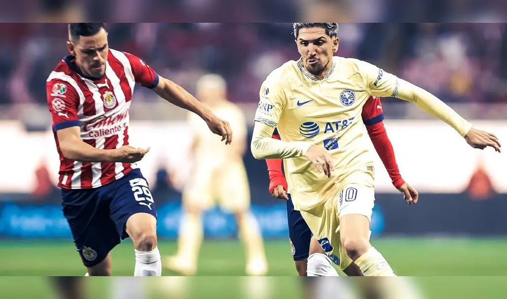Chivas y América juegan la ida en el Rebaño. Foto: América Chivas y América juegan la ida en el Rebaño. Foto: América