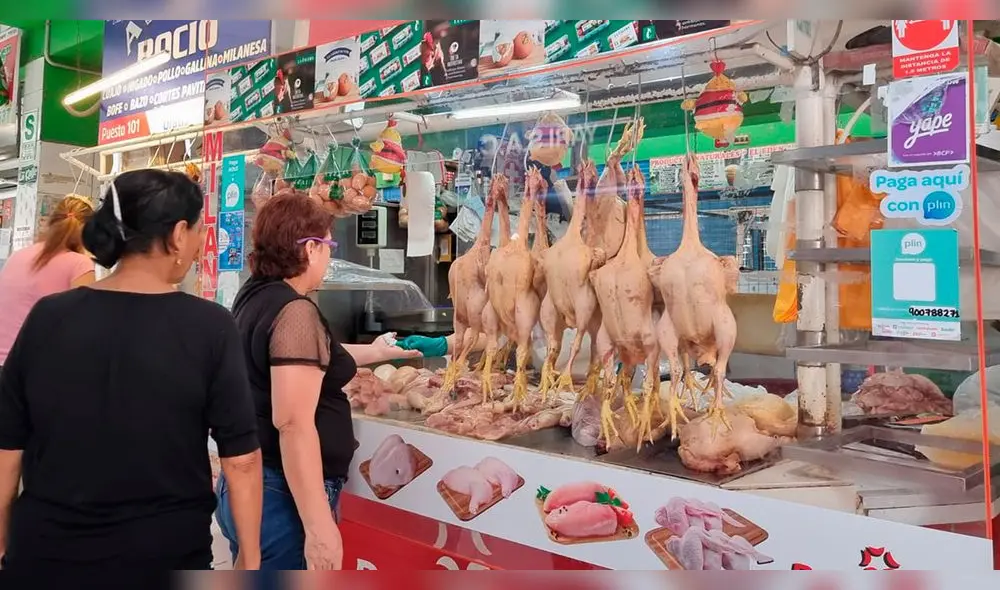 Precio del pollo se incremento debido a las fuertes lluvias a causa del ciclón Yaku. Precio del pollo se incremento debido a las fuertes lluvias a causa del ciclón Yaku.