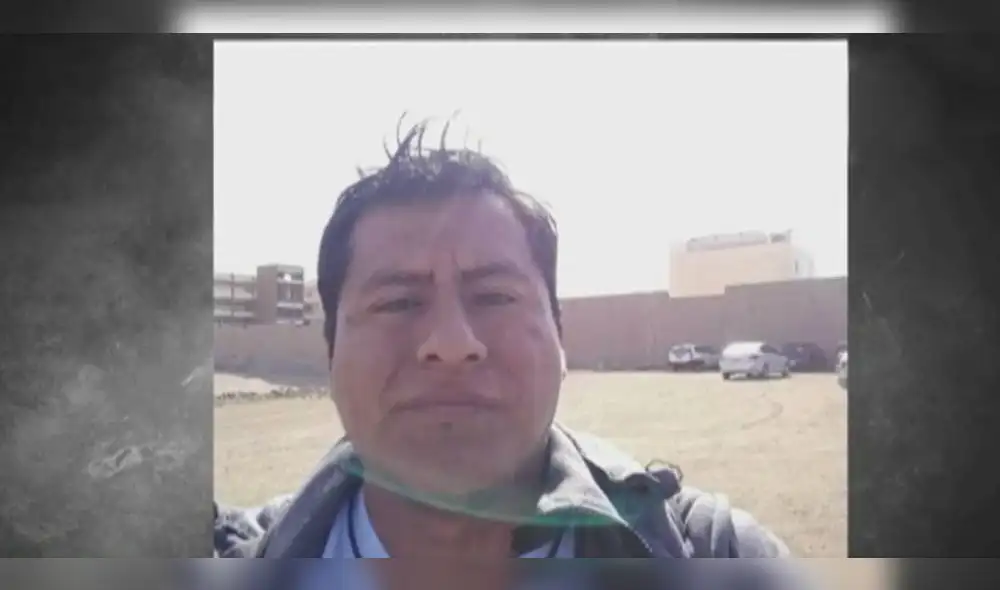 Percy García, dirigente comunal en Jicamarca, es asesinado por presuntos sicarios. Foto: AméricaTV