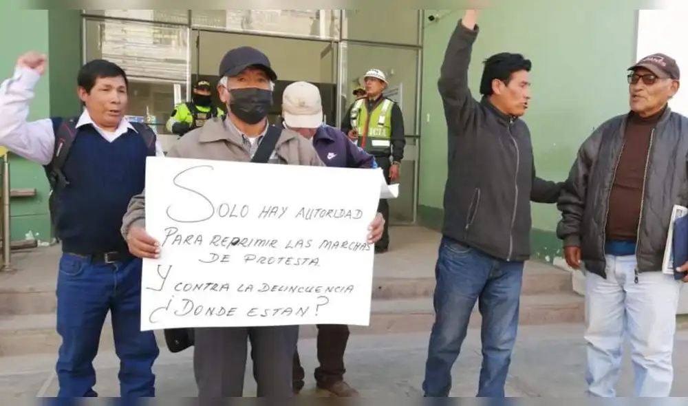 Crimen. Delincuentes dispararon en la cabeza a comerciante. Población pide poner fin a la inseguridad en Juliaca. Foto: La República.