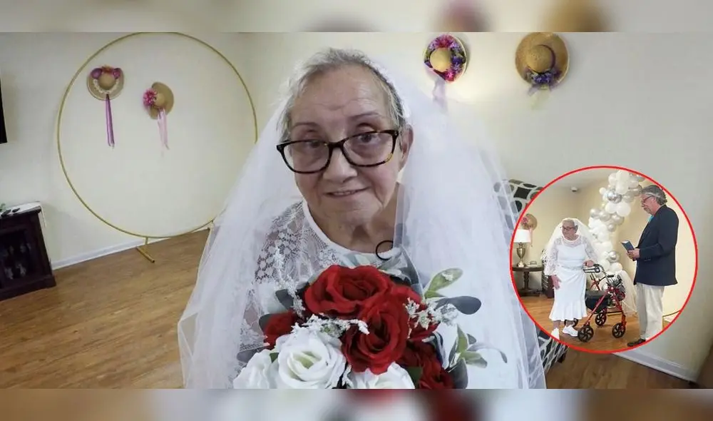 Dorothy Fedeli, de 77 años, se casó por segunda vez; sin embargo, en esta ocasión fue consigo misma. Foto: captura WLWT/Today Dorothy Fedeli, de 77 años, se casó por segunda vez; sin embargo, en esta ocasión fue consigo misma. Foto: captura WLWT/Today