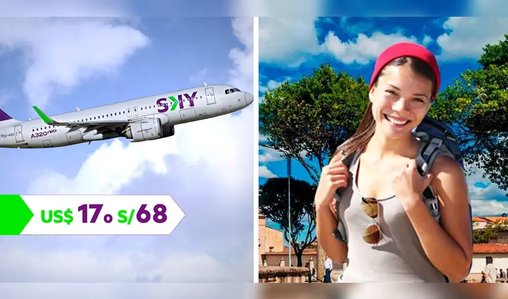 Encuentra vuelos baratos con destinos nacionales con esta oferta por temporada. Foto: composición LR/Sky Airline/Gina Travel